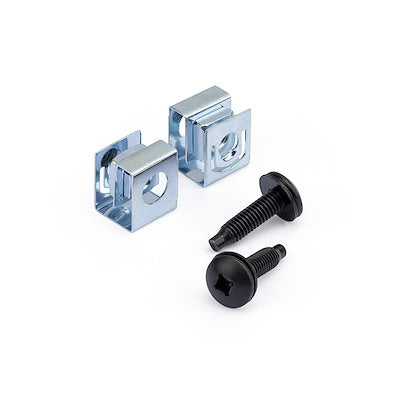 MOUNT SERVER NETWORKING AND A/V EQUIPMENT WITH THESE HIGH QUALITY 10 32 CLIP NUT