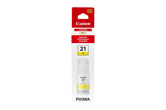 4539C001 - Canon GI-21 YELLOW INK BOTTLE