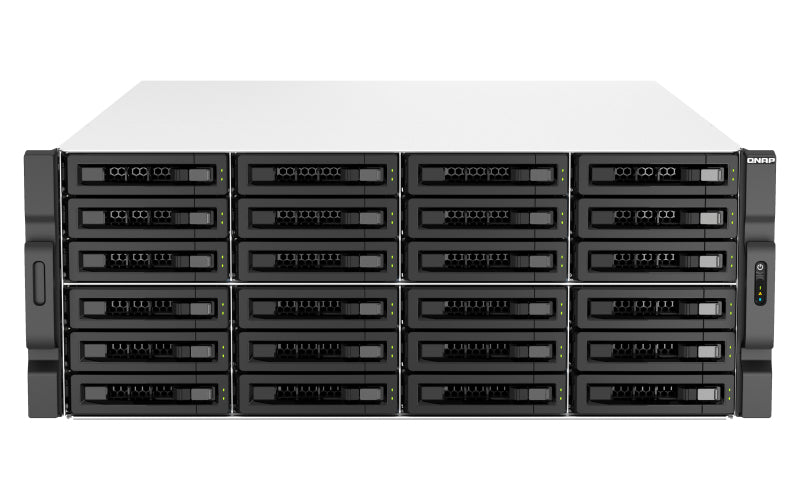 QNAP TS-H3087XU-RP NAS Rack (4U) Ethernet LAN Black, White E-2378