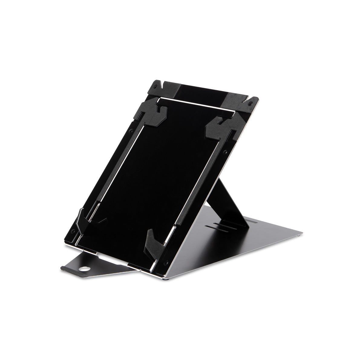 RGORIDUOBL - R-Go Tools RISER DUO TABLET AND LAPTOP STAND ADJUSTABLE BLACK TAA