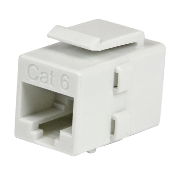 C6KEYCOUPLWH - StarTech.com JOIN TWO CAT6 PATCH CABLES TOGETHER TO MAKE A LONGER CABLE - RJ45 COUPLER - RJ45