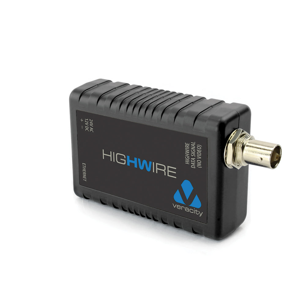 VHW-HW - VERACITY HIGHWIRE ETHERNET OVER COAX DEVICE
