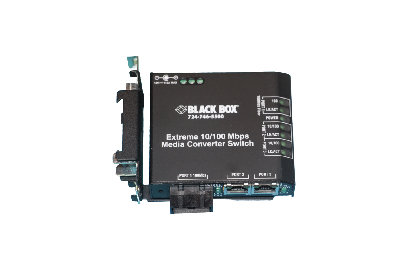 LBH100A-PD-SC-24 - Black Box Fast Ethernet Extreme Temperature Switch