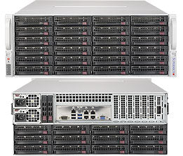 Supermicro SuperServer 6049P-E1CR36L C624 LGA 3647 (Socket P) Rack (4U) Black