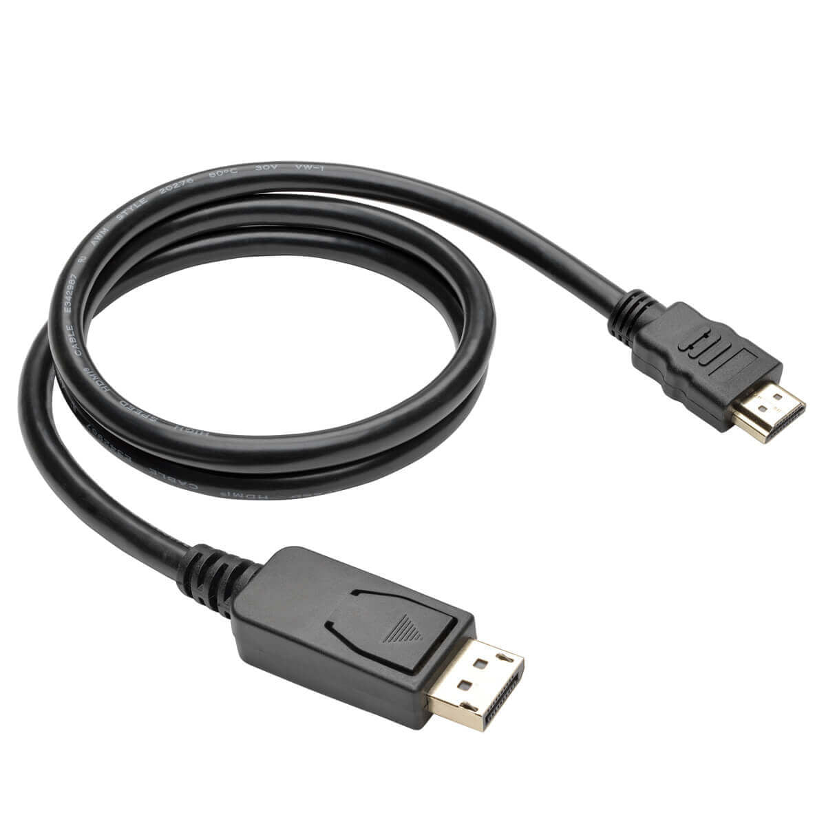 P582-003-V2 - Tripp Lite 3FT DISPLAYPORT TO HD/ DP TO HD ADAPTER ACTIVE CONVERTER DP 1.2 M/M 3FT