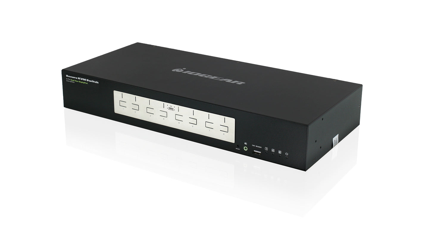 GCS1428TAA3 - iogear 8PORT DUAL MONITOR DISPLAYPORT
