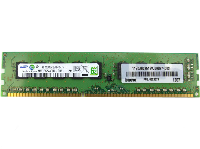 Samsung 4GB DDR3 1600MHz memory module 1 x 4 GB ECC