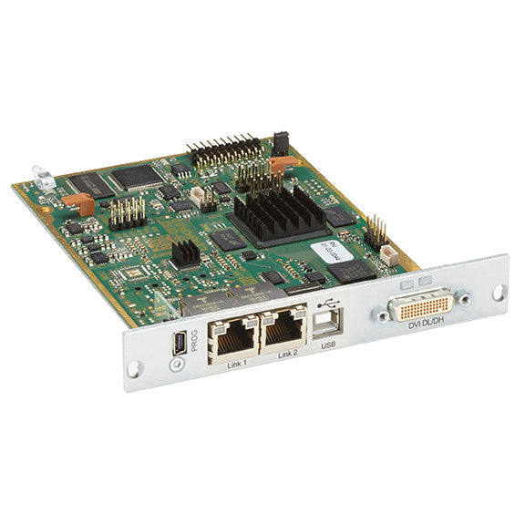 MODULAR KVM EXTENDER TRANSMITTER INTERFACE CARD - DUAL-LINK DVI-D, USB-HID, 2X C
