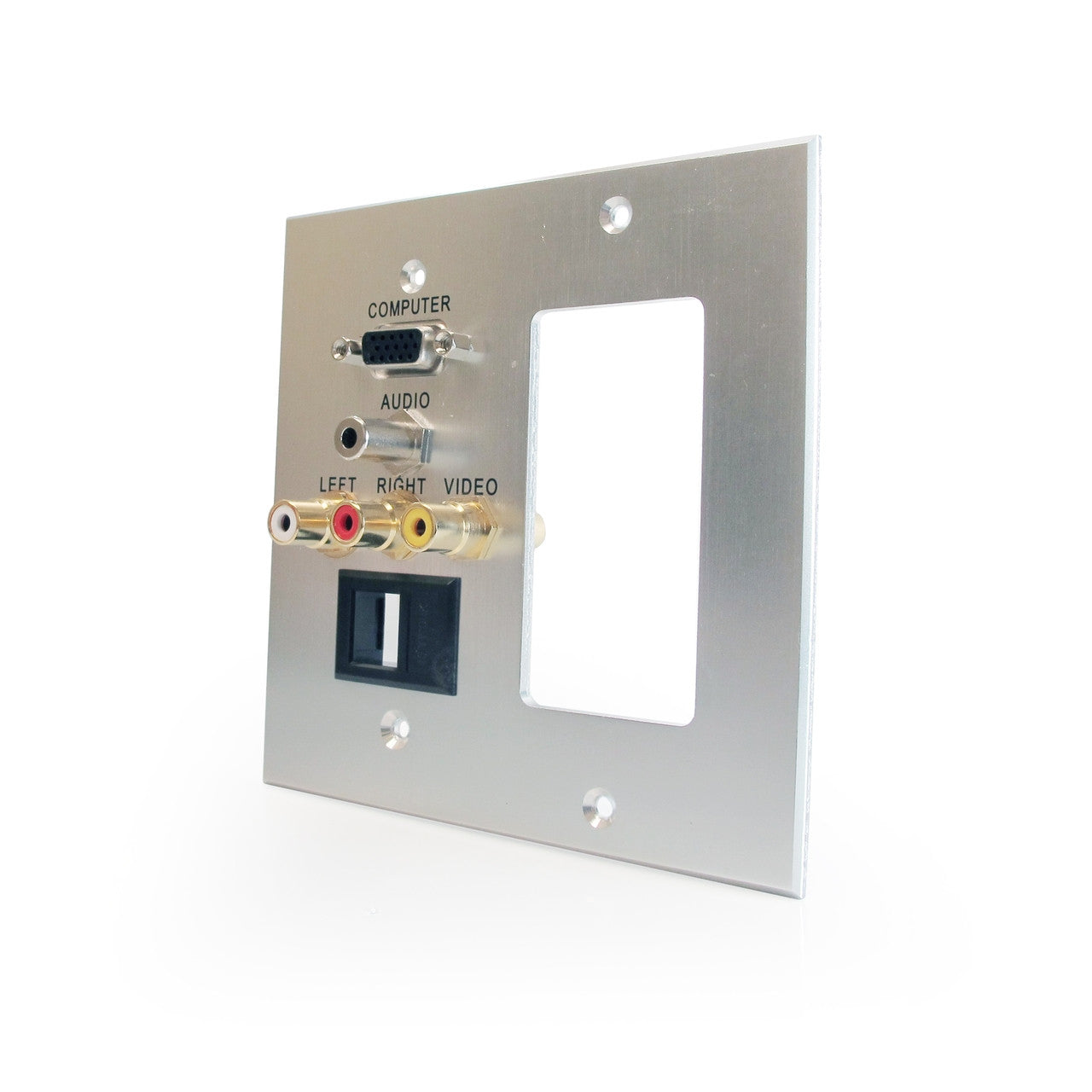 WPPT-VARKDEC2-AC - Comprehensive VGA 3.5MM 3RCA DECORA&KEYSTONE