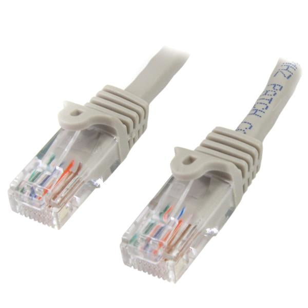 45PATCH100GR - StarTech.com 100FT GRAY CAT5E UTP PATCH CABLE