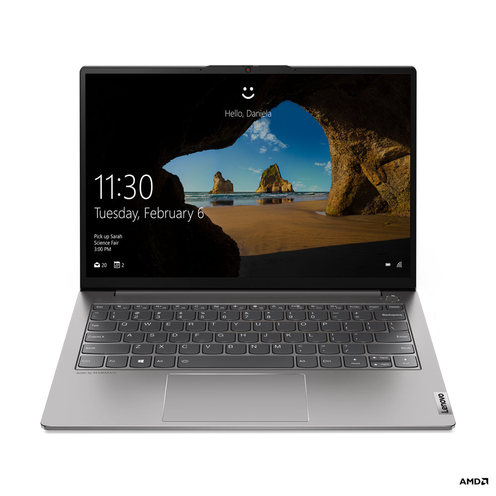 Lenovo ThinkBook 13s 4800U Notebook 13.3" WQXGA AMD Ryzenâ„¢ 7 16 GB LPDDR4x-SDRAM 512 GB SSD Wi-Fi 6 (802.11ax) Windows 10 Pro Gray