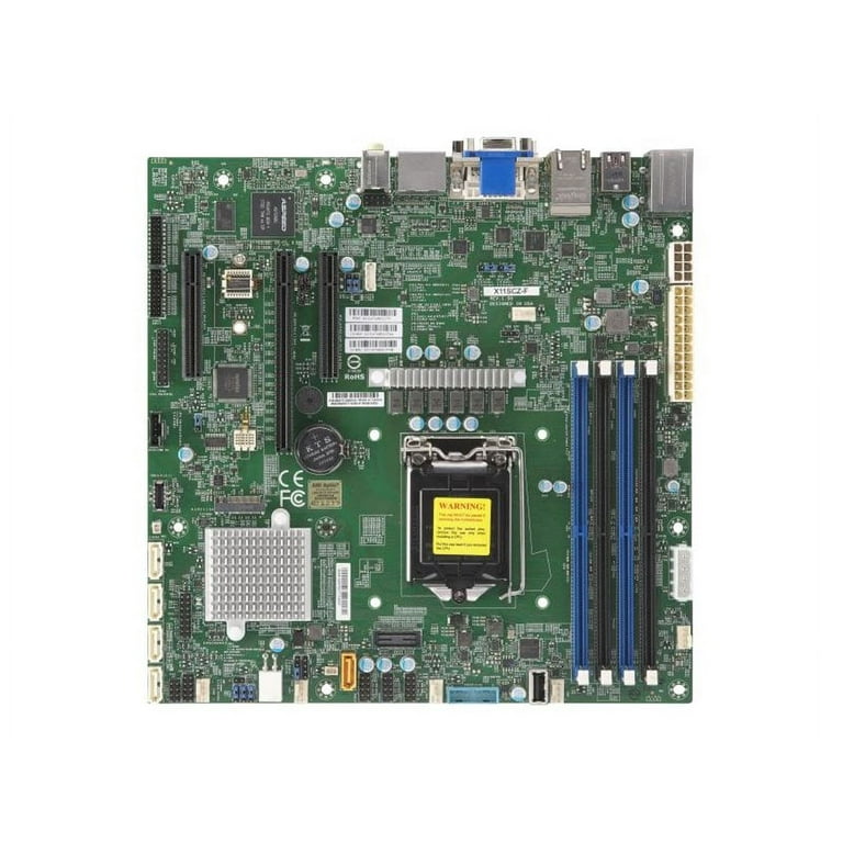 MBD-X11SCZ-F-O - Supermicro MOTHER BOARD-INTEL, X11SCZ-F,MICRO ATX,COFFEELAKE PCH C246,LGA1151,1 PCIEX4, SIN