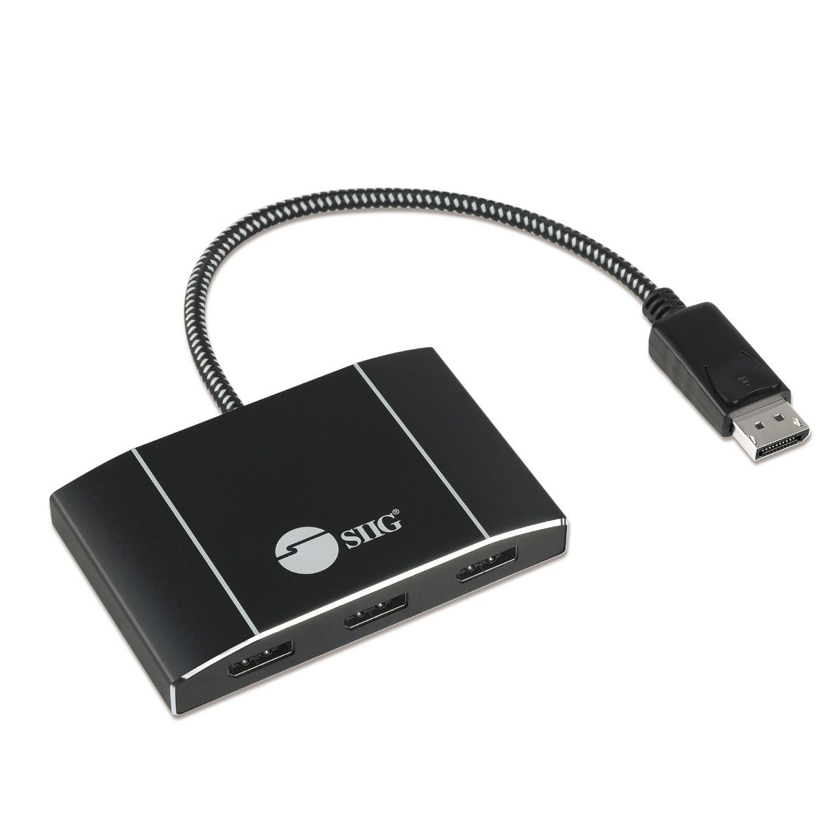 CE-DP0P11-S1 - Siig TRIPLE 4K DISPLAYPORT 1.4 TO DISPLAYPORT