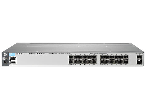 Aruba, a Hewlett Packard Enterprise company ProCurve 3800-24SFP-2SFP+ Managed L3 1U Gray