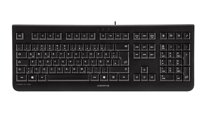 JK-0800IT-2 - CHERRY KC1000 BLK 105 4 HOT KEYS
