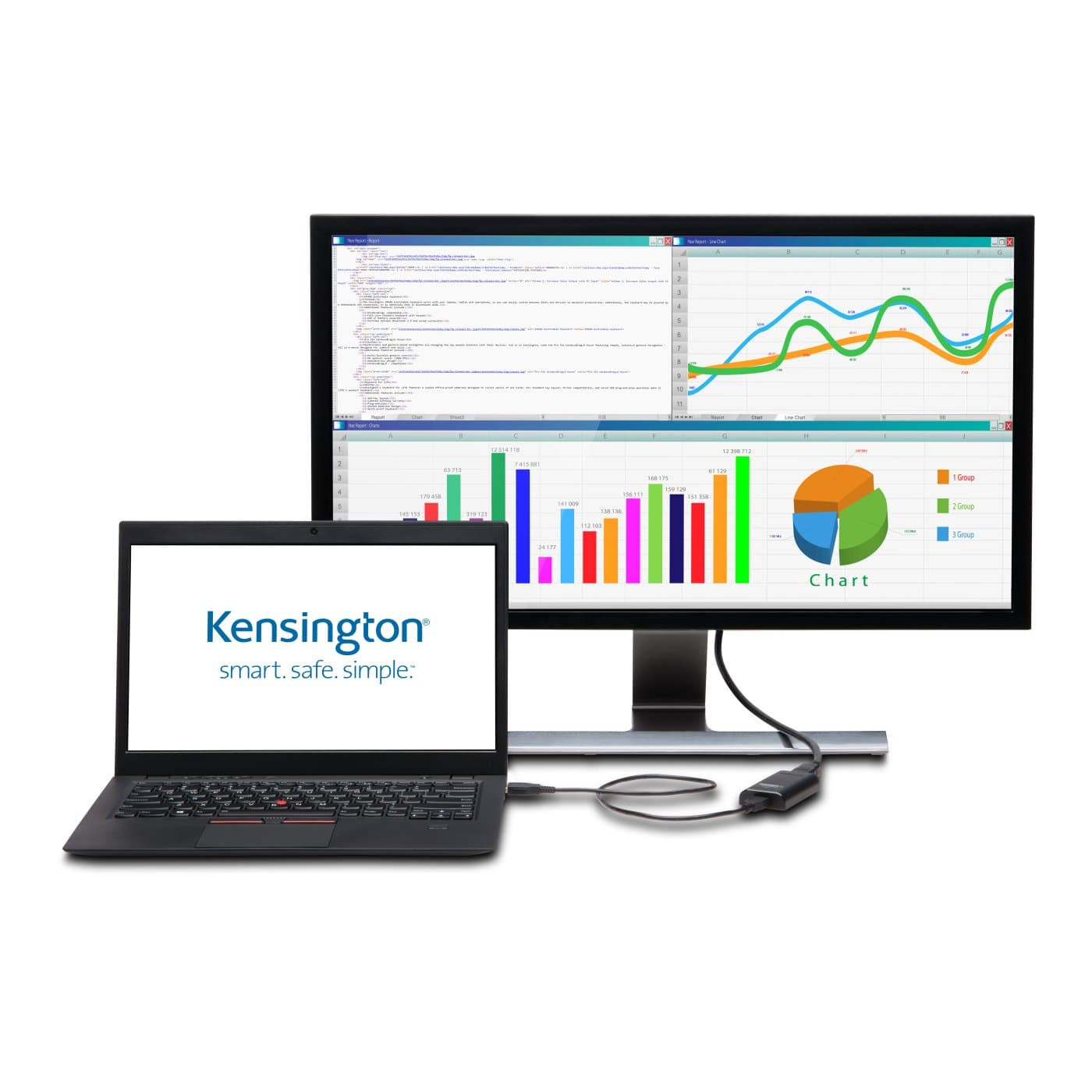 Kensington VU4000D USB 3.0 to DisplayPort 4K Video Adapter