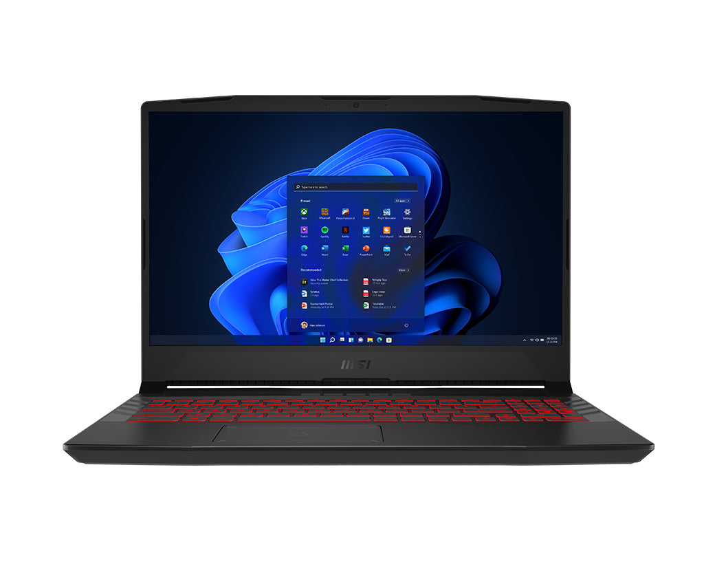 MSI Gaming GL66234 notebook i5-11400H 15.6" Full HD Intel® Core™ i5 8 GB DDR4-SDRAM 512 GB SSD NVIDIA GeForce RTX 3050 Wi-Fi 6 (802.11ax) Windows 10 Home Titanium