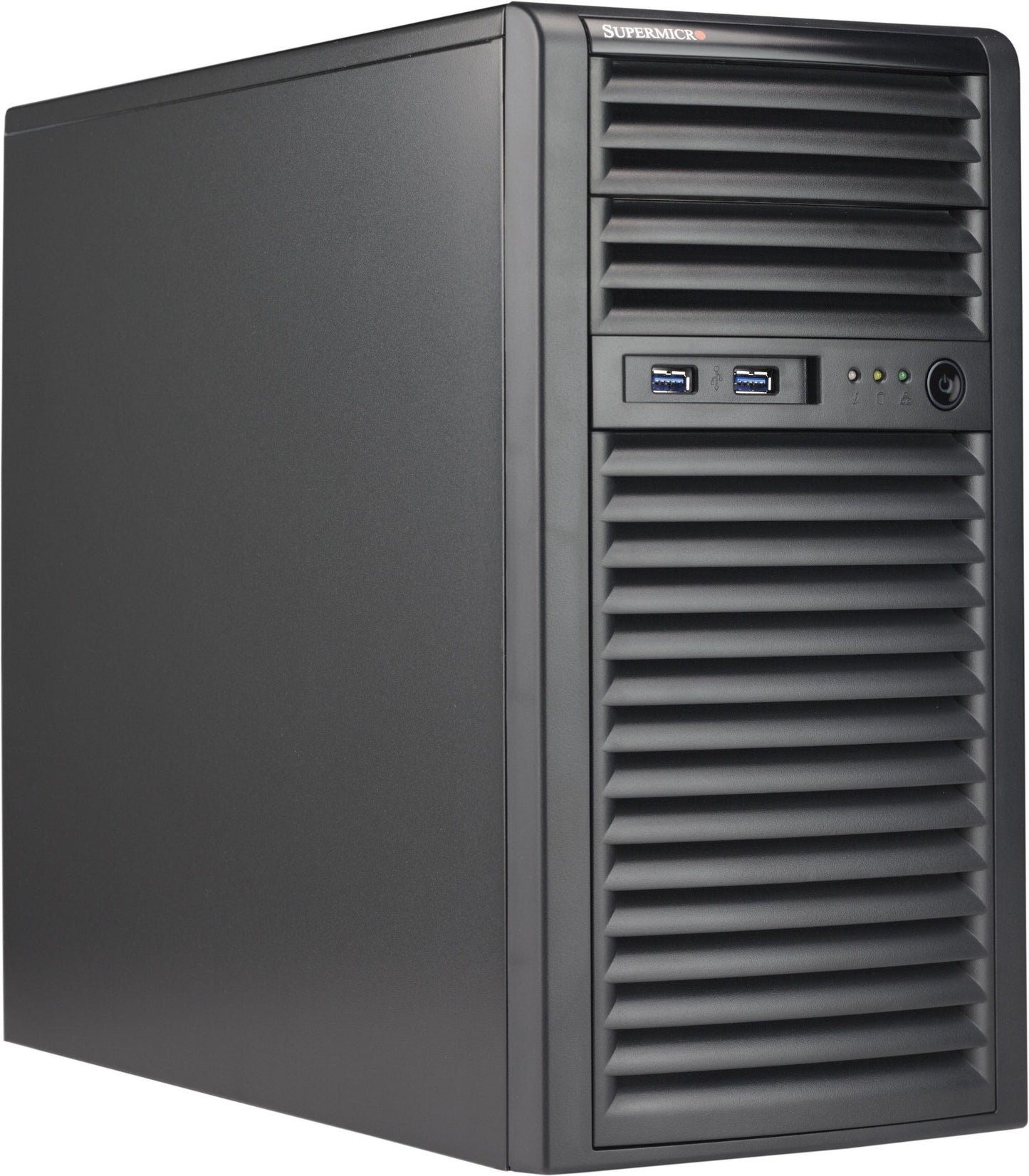SUPERMICRO CASE CSE-731I-404B MINI-TOWER CHASSIS 2X5.25INCH EXTERNAL HDD DRIVE B