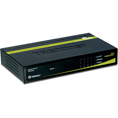 TEG-S50G - Trendnet 5-PORT GIGABIT GREENNET SWITCH (METAL),LIMITED LIFETIME WARRANTY