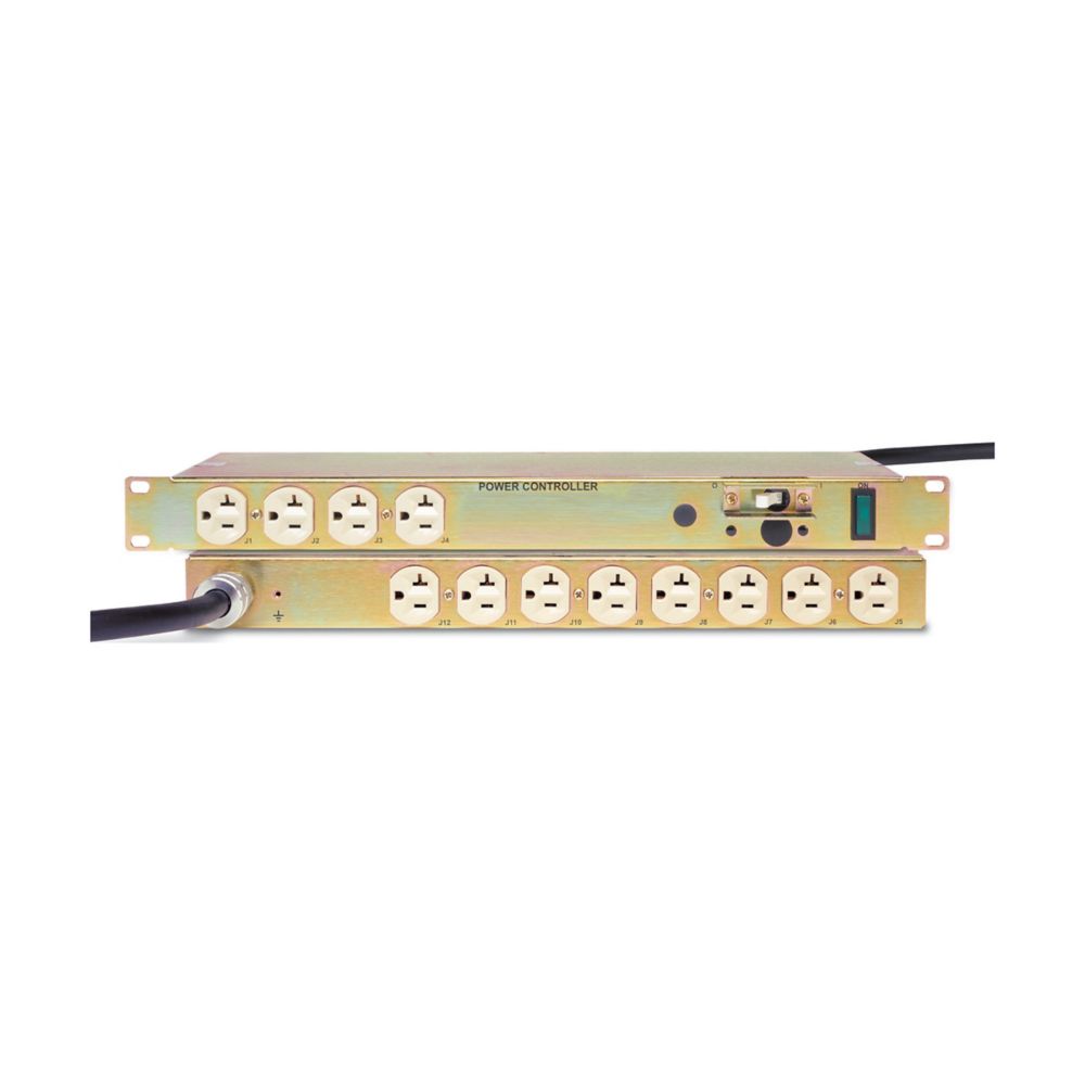 Eaton TPC12-C power distribution unit (PDU) 1U Bronze 12 AC outlet(s)