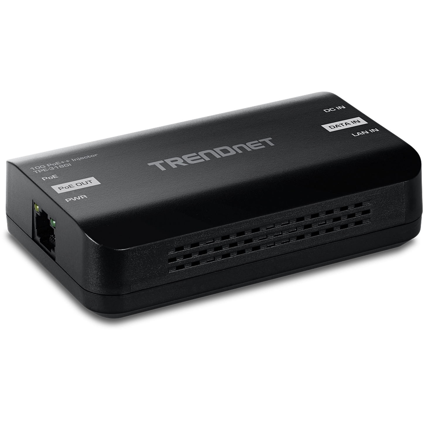 TPE-318GI - TRENDnet 10G PoE++ Injector Converts a NonPoE Port to A PoE++