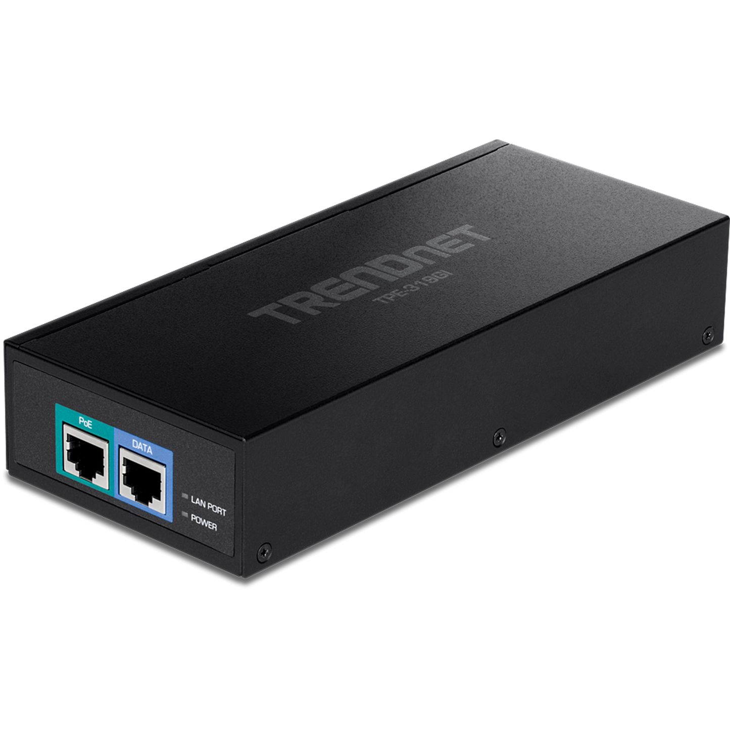 TPE-319GI - TRENDnet 10G PoE++ Injector Supplies PoE 15.4W PoE+ 30W or PoE++ 90W