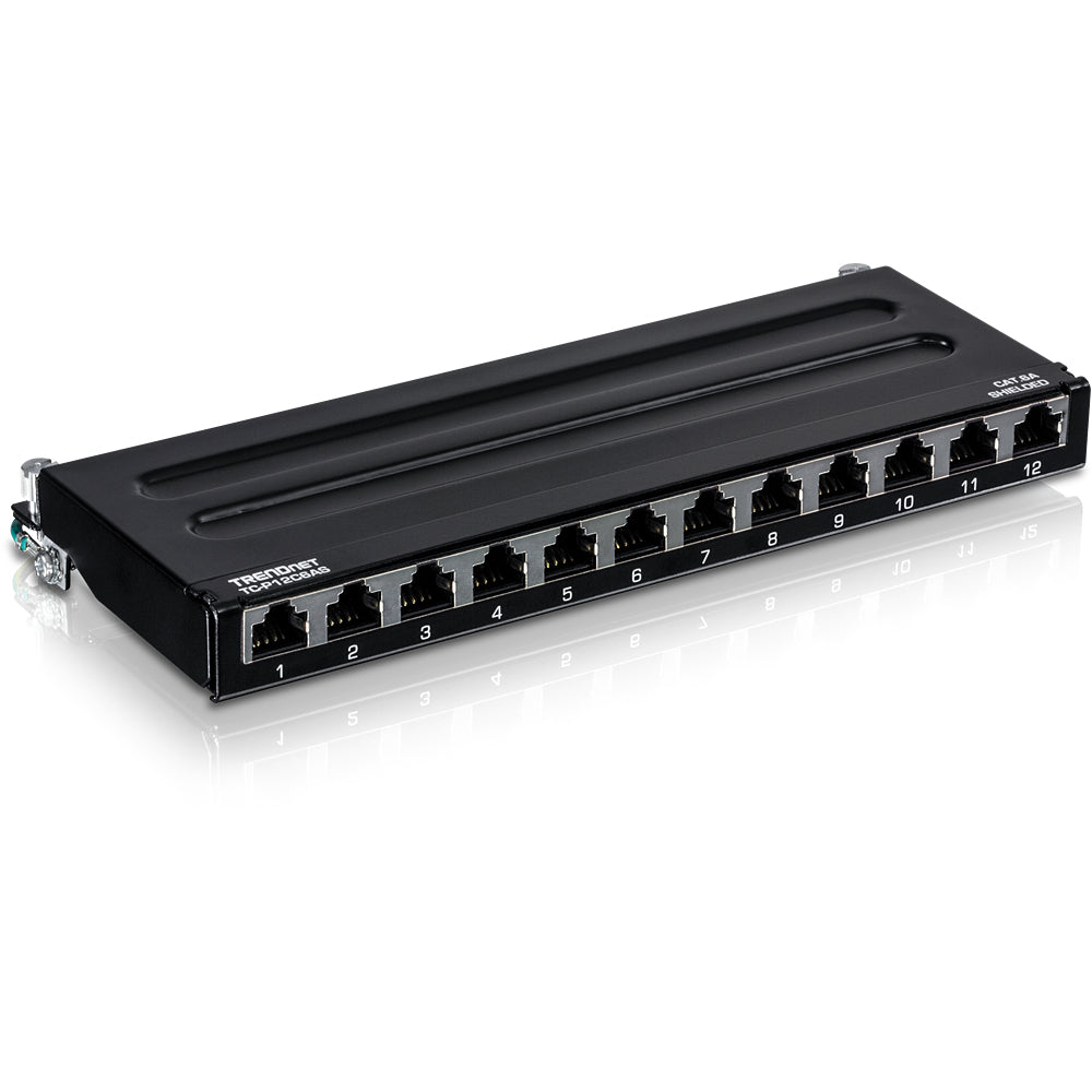TC-P12C6AS, IS IDEAL FOR GIGABIT AND 10G COPPER ETHERNET NETWORK APPLICATIONS. T
