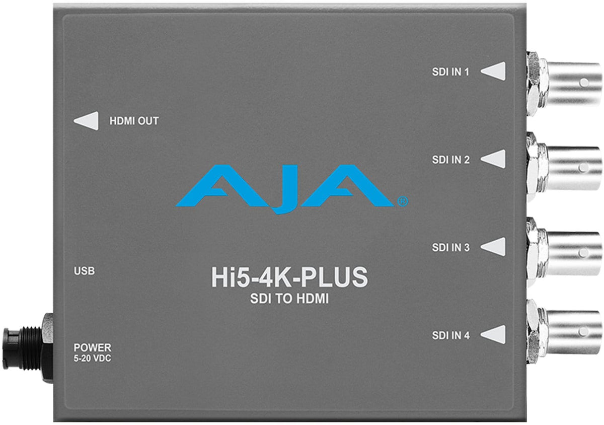 HI5-PLUS-R1 - AJA 3G-SDI to HDMI Mini-Converter