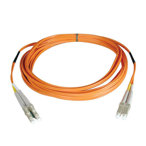 25M DUPLEX MULTIMODE 50/125 FIBER OPTIC PATCH CABLE LC/LC 82FT 25 METER