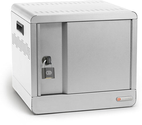 TVS10PAC-AW - Bretford CUBE MICRO STATION, AC POWER, PADLOCK, ARCTIC WHITE