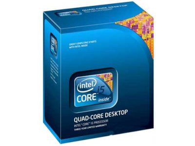 Intel Core i5-760 processor 2.8 GHz 8 MB Smart Cache Box