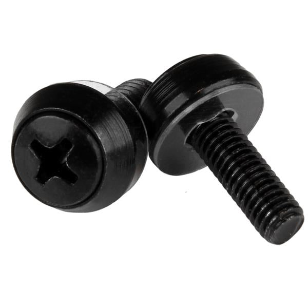 CABSCREWSB - StarTech.com INSTALL YOUR RACK-MOUNTABLE HARDWARE SECURELY WITH THESE HIGH QUALITY SCREWS