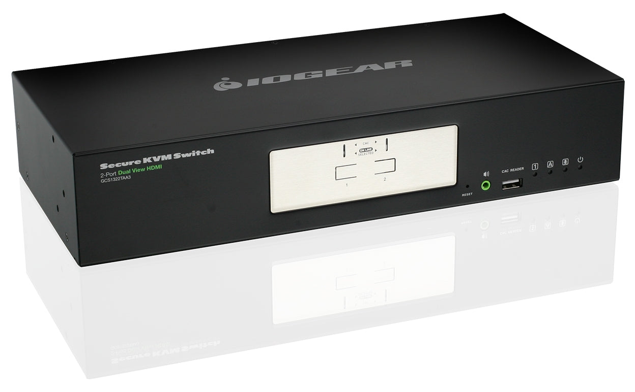 GCS1322TAA3 - iogear 2PORT DUAL MONITOR HDMI SECURE