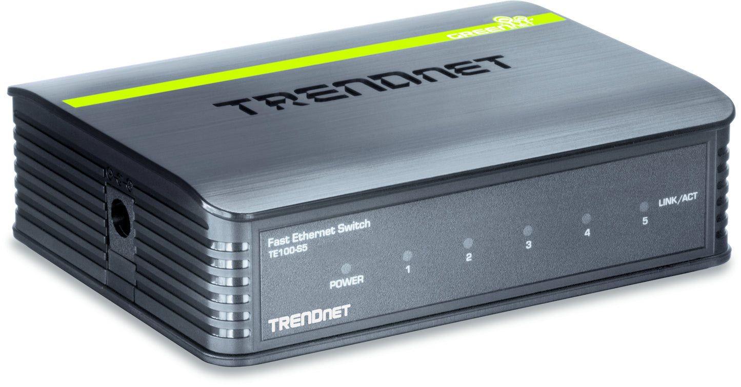 TE100-S5 - Trendnet 5PORT 10/100 ENET STANDALONE