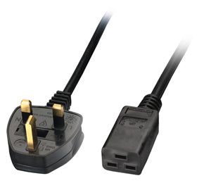 Cisco CAB-BS1363-C15-UK= power cable Black 98.4" (2.5 m) BS 1363/A C19 coupler