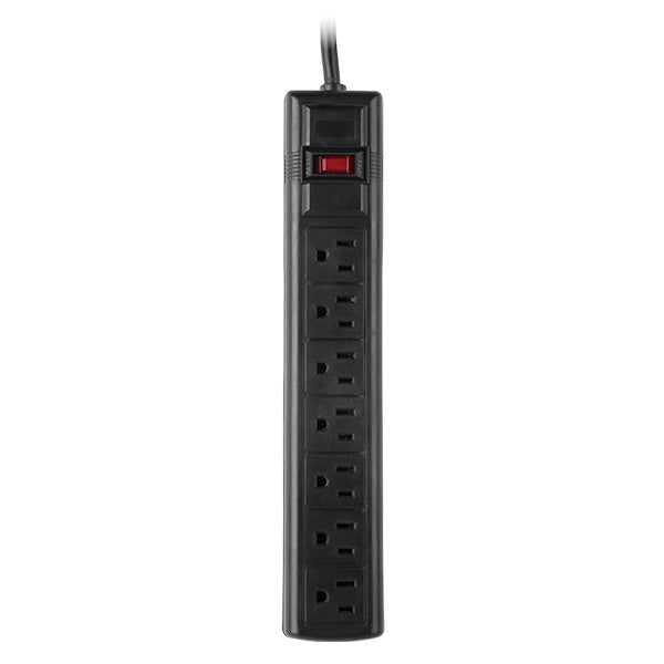 CSB7012 - Cyberpower 7 NEMA 5-15R OUTLETS 12 FT CORD 1500 JOULES EMI/RFI $125K CEG