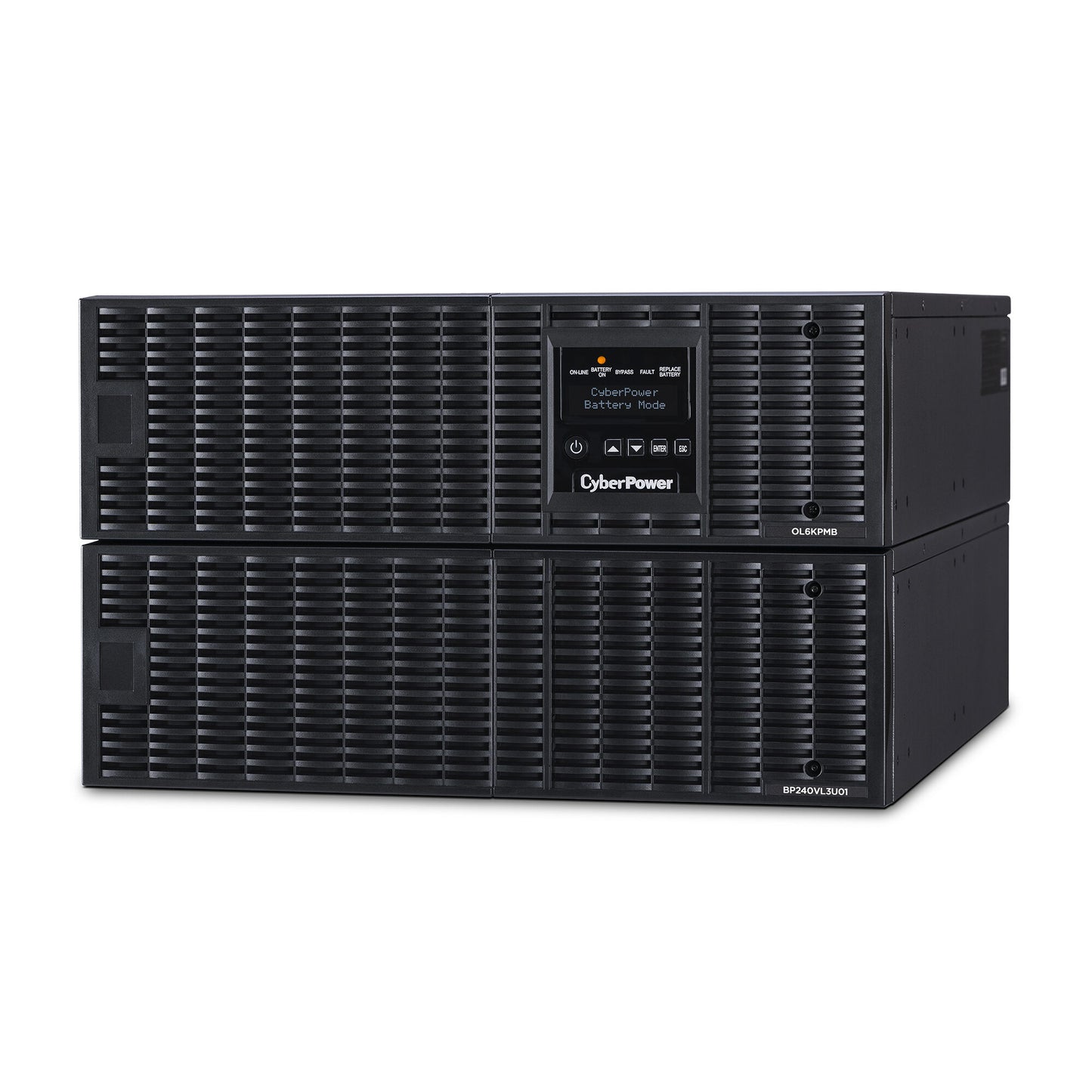 CyberPower OL6KRTMB uninterruptible power supply (UPS) Double-conversion (Online) 6 kVA 6000 W 13 AC outlet(s)
