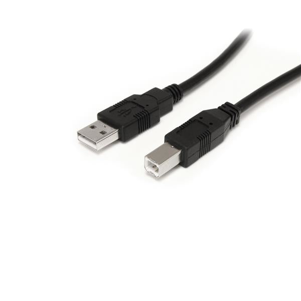USB2HAB30AC - StarTech.com ACTIVE USB A TO B CABLES PROVIDES AN EXTENDED LENGTH OF 9M/30FT - USB A TO B COR