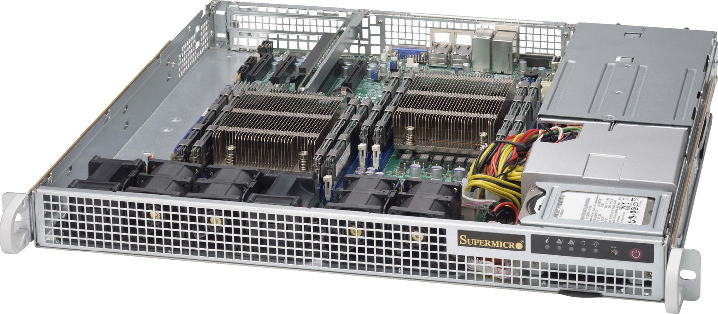 Supermicro SuperChassis 514-R407C Rack Gray 400 W