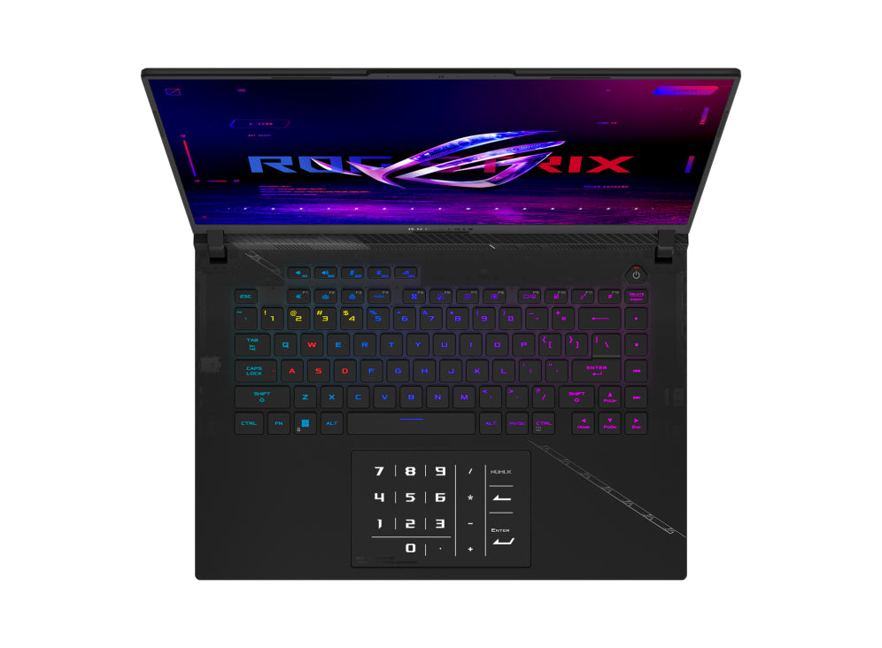 ASUS ROG Strix SCAR 16 G634JZ-XS96 notebook i9-13980HX 16" WQXGA Intel® Core™ i9 32 GB DDR5-SDRAM 1000 GB SSD NVIDIA GeForce RTX 4080 Wi-Fi 6E (802.11ax) Windows 11 Pro Black