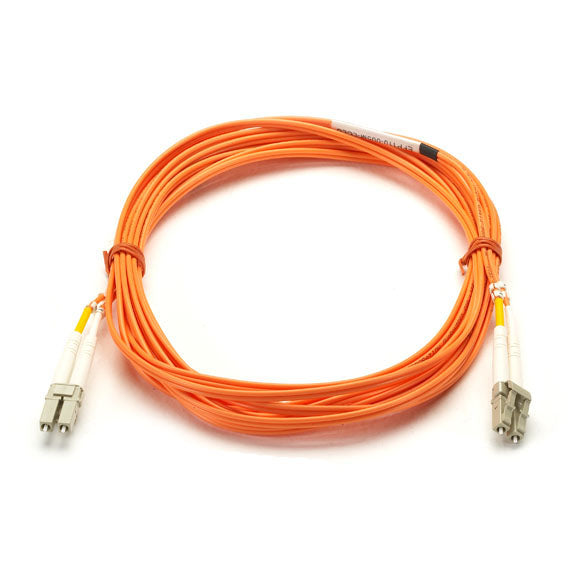 EFN110-001M-LCLC - Black Box OM1 62.5/125 MULTIMODE FIBER OPTIC PATCH CABLE - OFNR PVC LC TO LC ORANGE 1-M