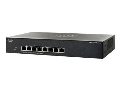Cisco SRW208-K9-NA, Refurbished Managed L3 Gray