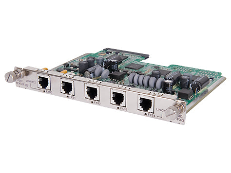 Hewlett Packard Enterprise MSR 4-port FXS / 1-port FXO DSIC Module network switch module