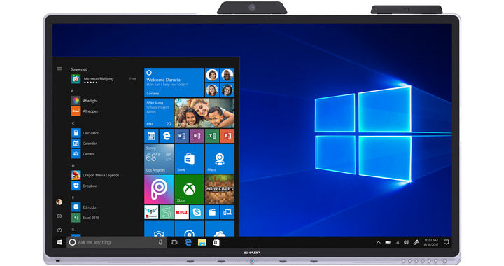 Sharp PN-CD701 Digital signage flat panel 70" LCD 350 cd/m² 4K Ultra HD Black Touchscreen