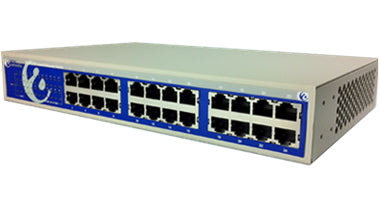 SGRD24 - Amer Networks 24 PORT 10/100/1000MBPS GIGABIT ETHERNET SWITCH FANLESS RACKMOUNT/DESKTOP