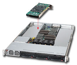 Supermicro SYS-6016T-GIBXF server barebone Intel® 5520 Socket B (LGA 1366) Rack (1U) Black