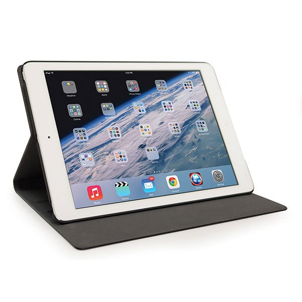 MEI3C1 - Mobile Edge DELUXE SLIMFIT IPAD 2/3 CASE/STAND - 10IN - BLACK FAUX-LEATHER