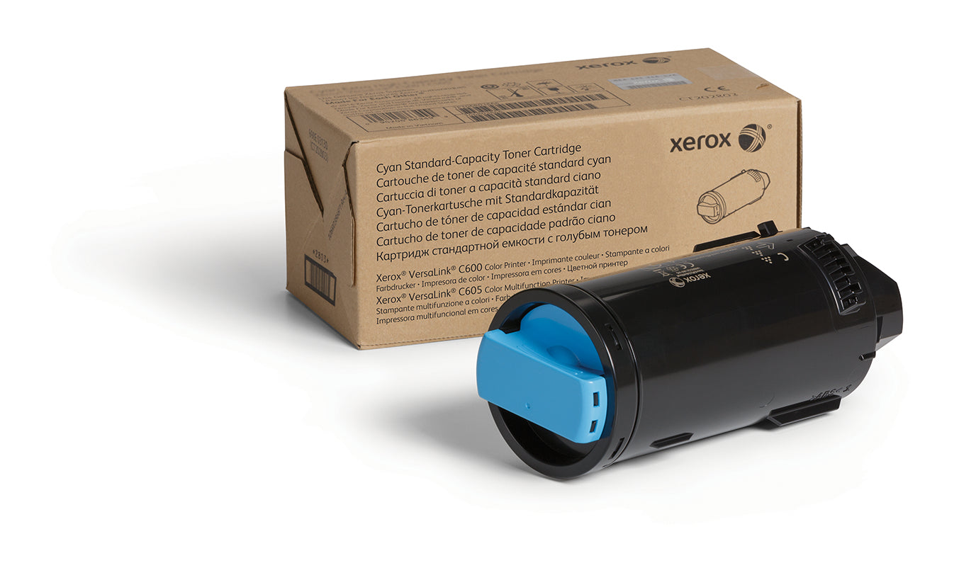 106R03896 - Xerox GENUINE XEROX CYAN STANDARD CAPACITY TONER CARTRIDGE FOR THE VERSALINK C600/C605
