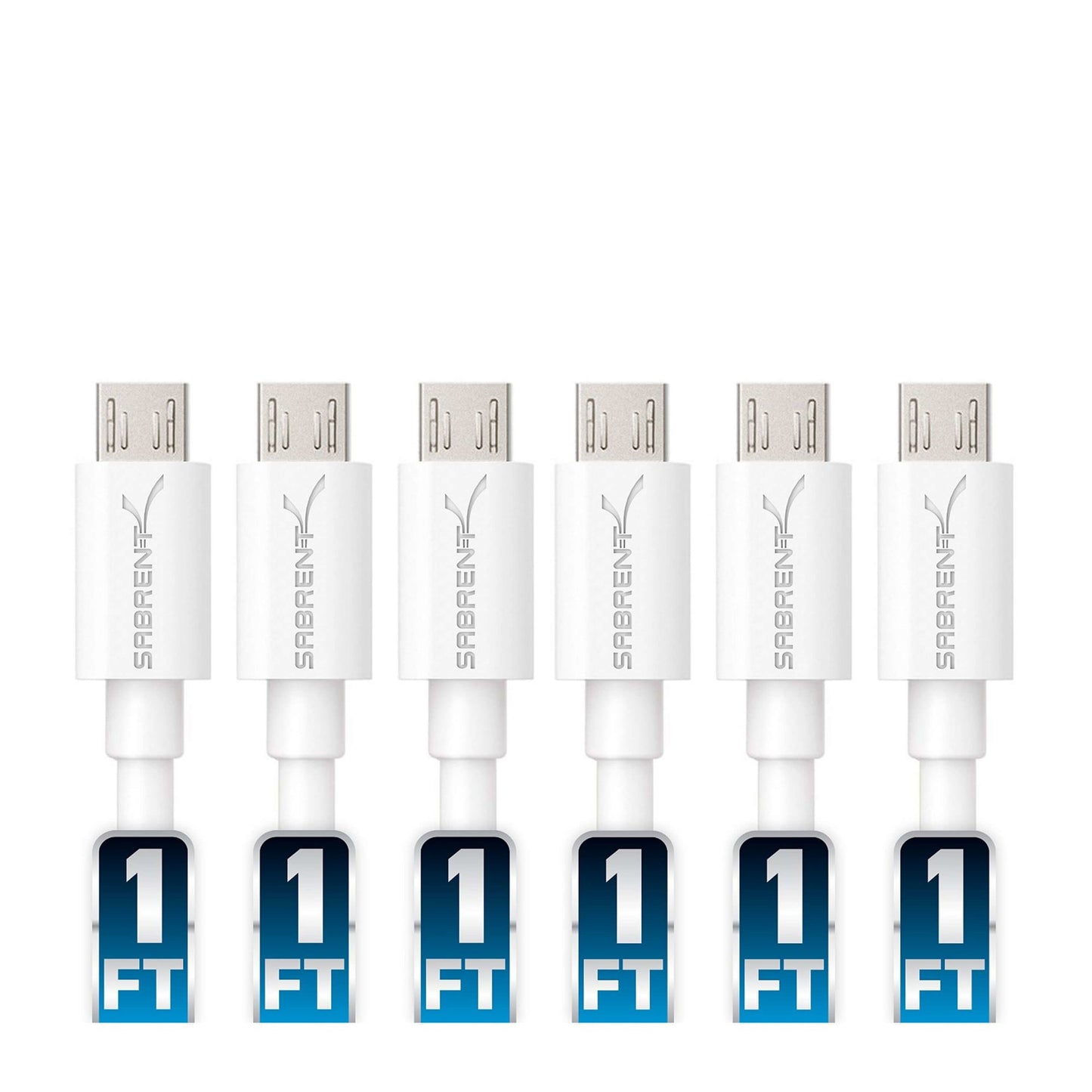 CB-M61W-PK50 - Sabrent 50PK 1FT CB-M61W USB 2.0 TO