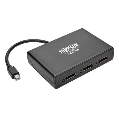 3 PORT MINI DP TO DISPLAYPORT MULTI-STREAM TRANSPORT 4K X 2K TAA